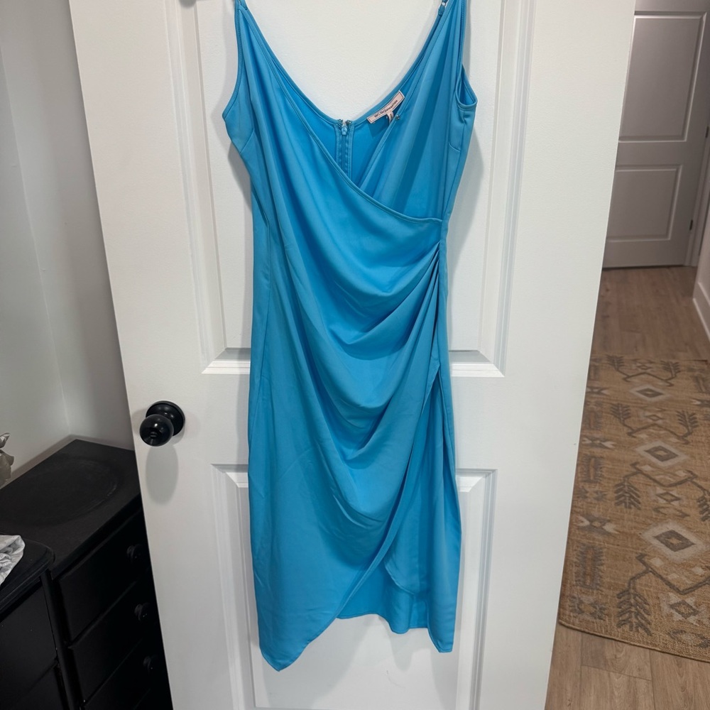 BCBGeneration Asymmetrical Blue Dress